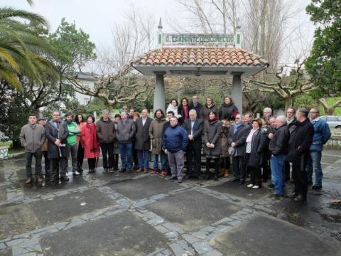 Medios en galego no Monumento ao Camiñante Descoñecido
