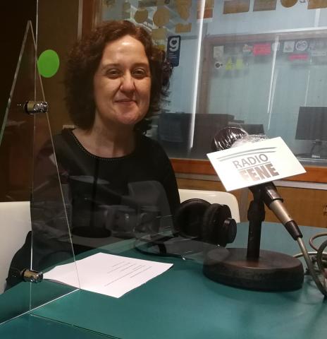Paula Carballeira en Radio Fene