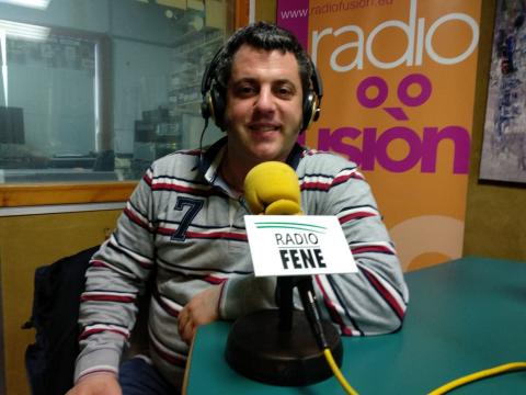 Paco Cerdeira en Radio Fene Radiofusión