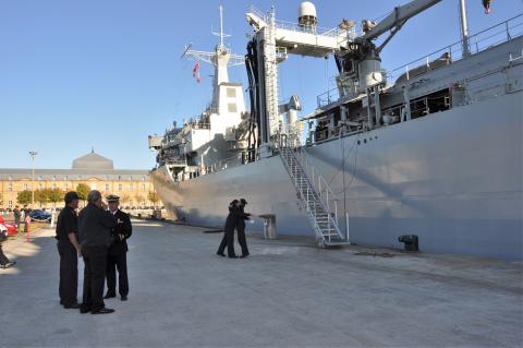 Despedida do buque Cantabria. Ferrol, 16 de outubro de 2018
