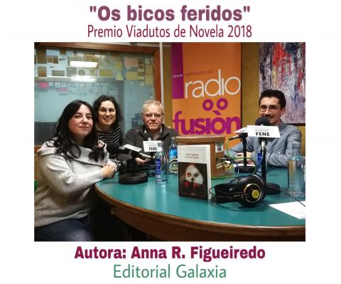Anna R.Figueiredo, autora de Os bicos feridos