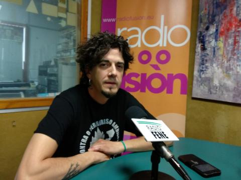 Óscar Fojo en Radio Fene Radiofusión