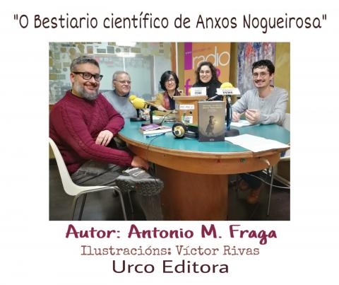 Antonio M.Fraga, Henrique Sanfiz, Anxos García Fonte, Esther Val e Andrés C.M.Riveira