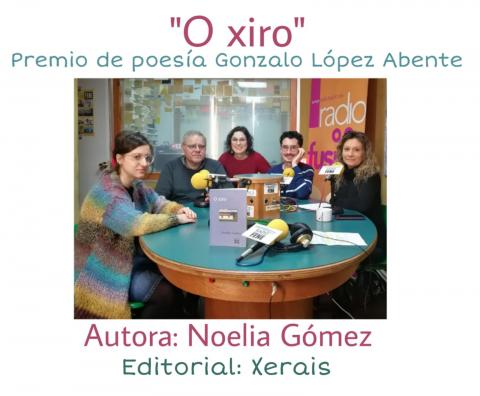 O xiro de Noelia Gómez no club de lectura de Radio Fene Radiofusión