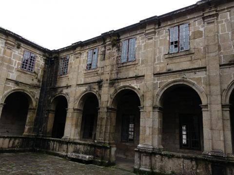 O convento de Montefaro albergou o cuartel de Artillería