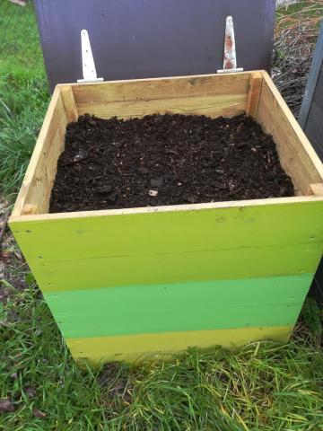 Elaboración de compost e reparto unha vez madurado