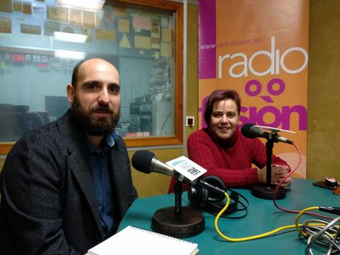Iago Varela e Paula González do Concello de Cabanas