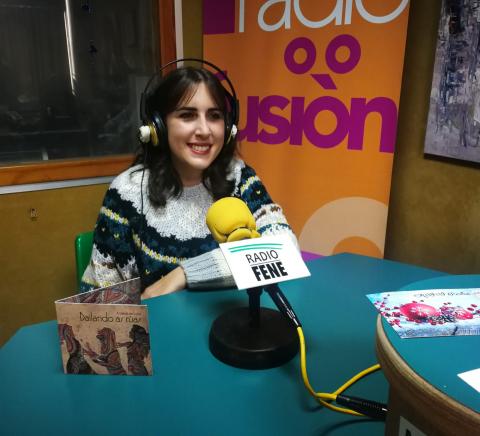 Xiana Lastra en Radio Fene Radiofusión