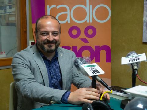 Manuel Gago en Radio Fene Radiofusión