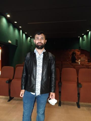Alberte Mera nos Duplex cinema de Ferrol