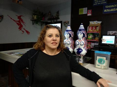 Ana María Painceiras da cervexería Novo Tarnas
