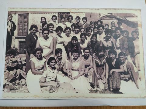 Mulleres de Maniños. 21 de setembro de 1958