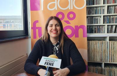 Rebeca García , de Organiza viaxes en Radio Fene