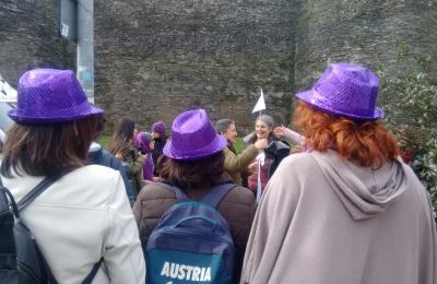 Manifestación feminista en Lugo