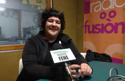 Andrea Rico en Radio Fene