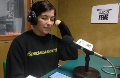 Beatriz Martín en Radio Fene